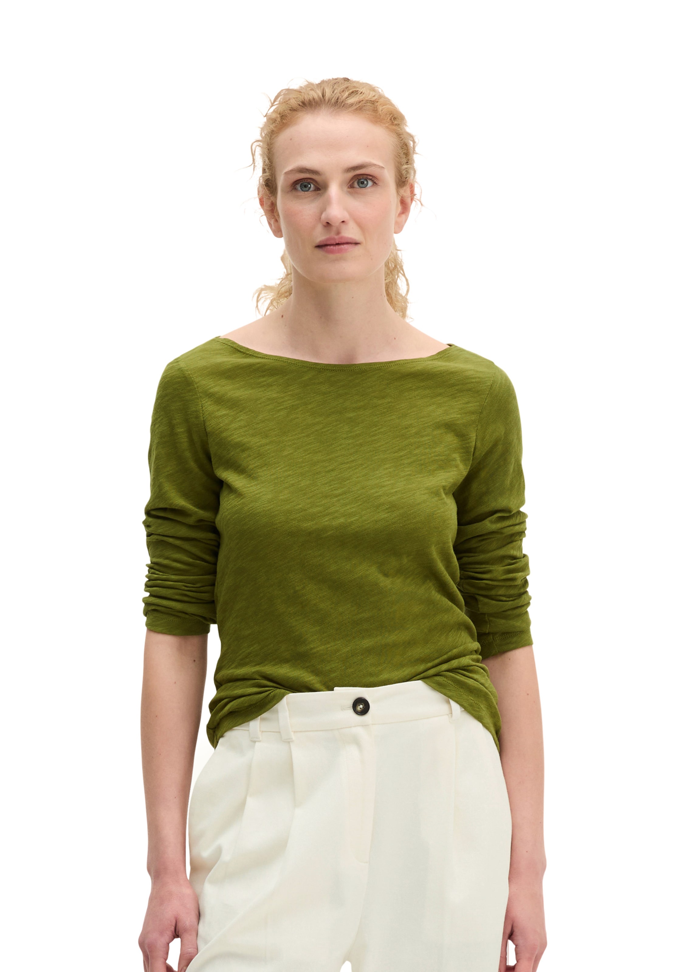 Marc O'Polo Shirt in Grün: Vorderseite