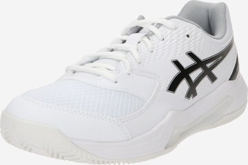 Chaussure de sport ASICS en blanc : devant