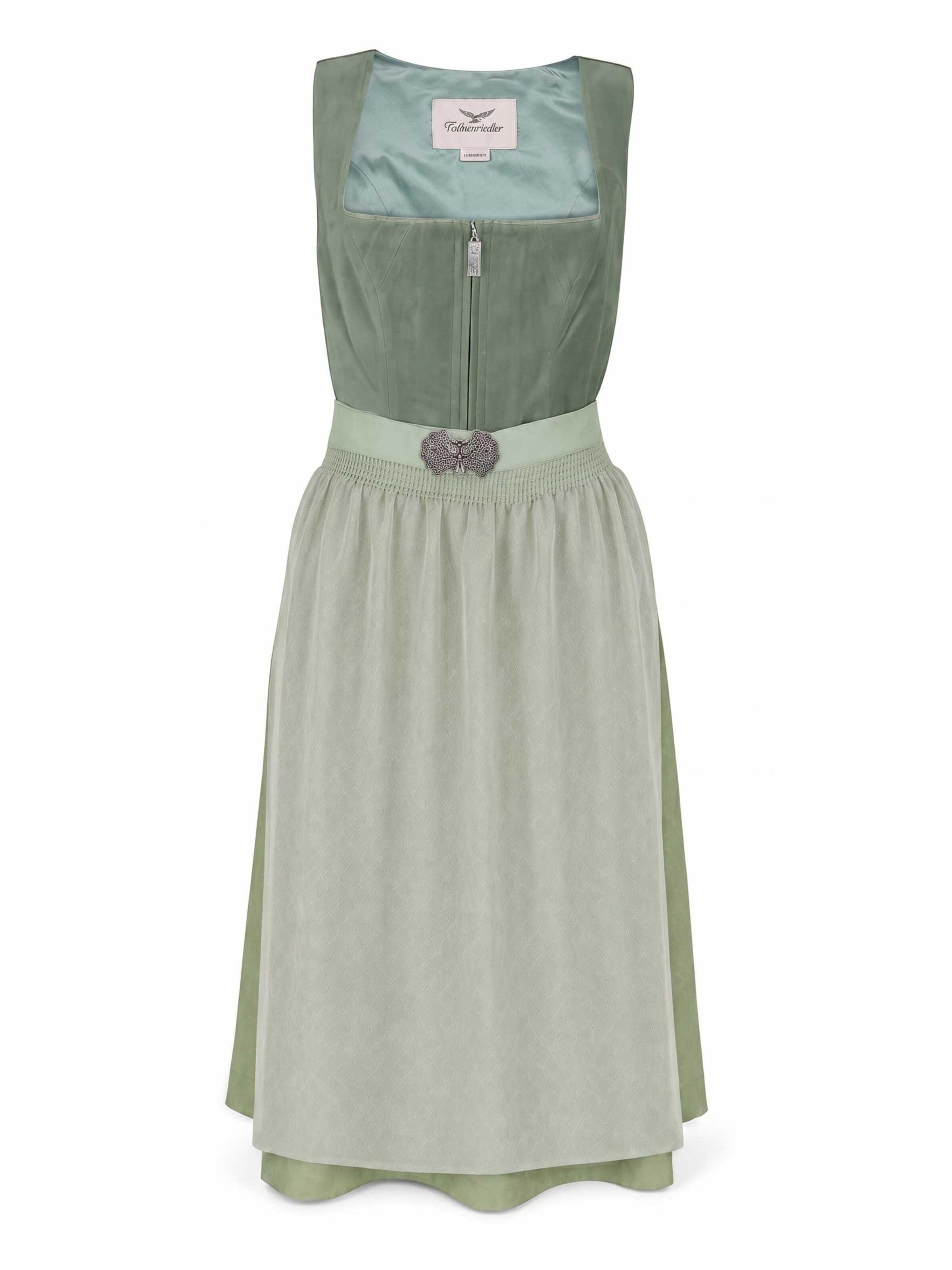 Falkenrieder Dirndl 'Genf' in Green: front