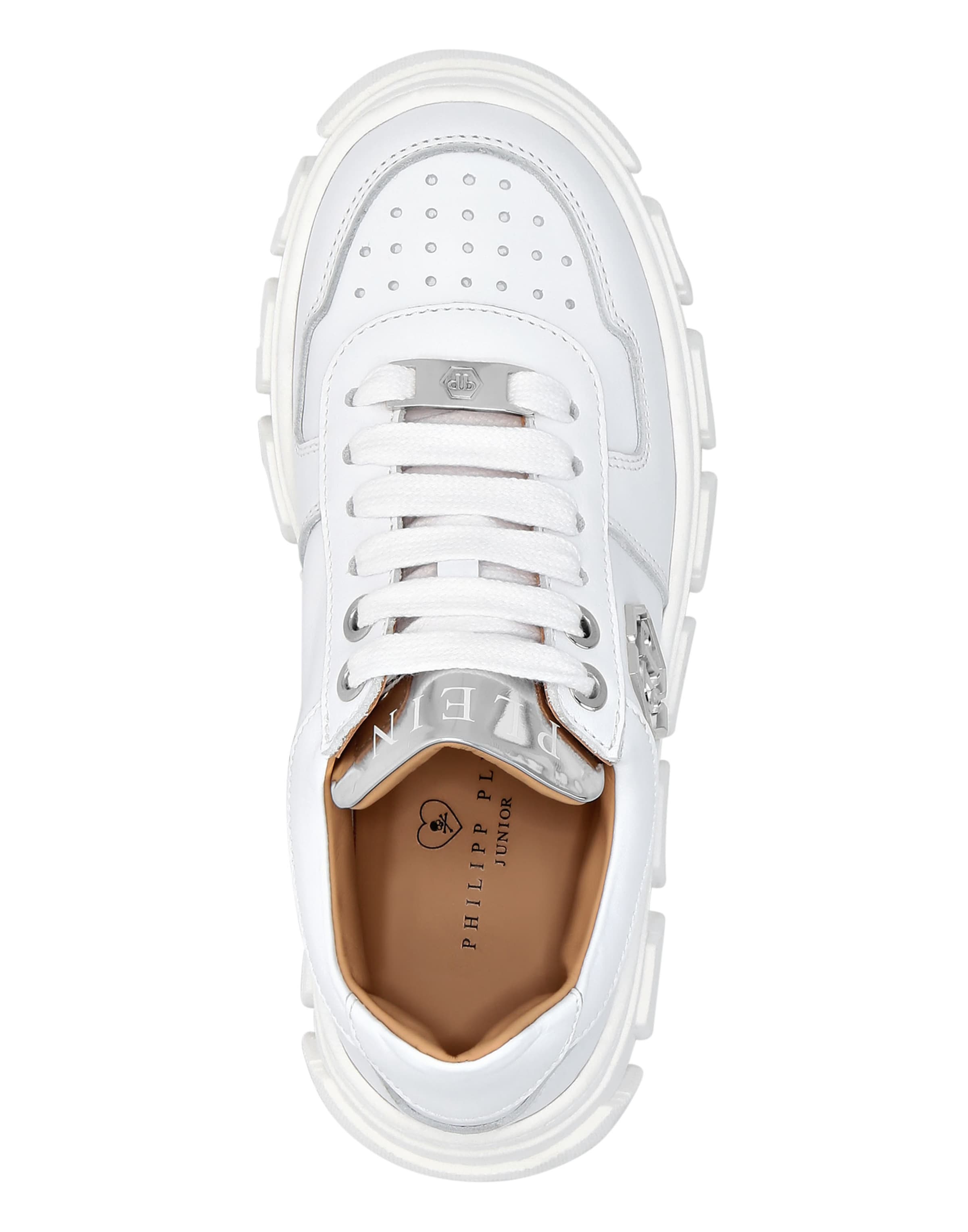 Baskets Philipp Plein en blanc