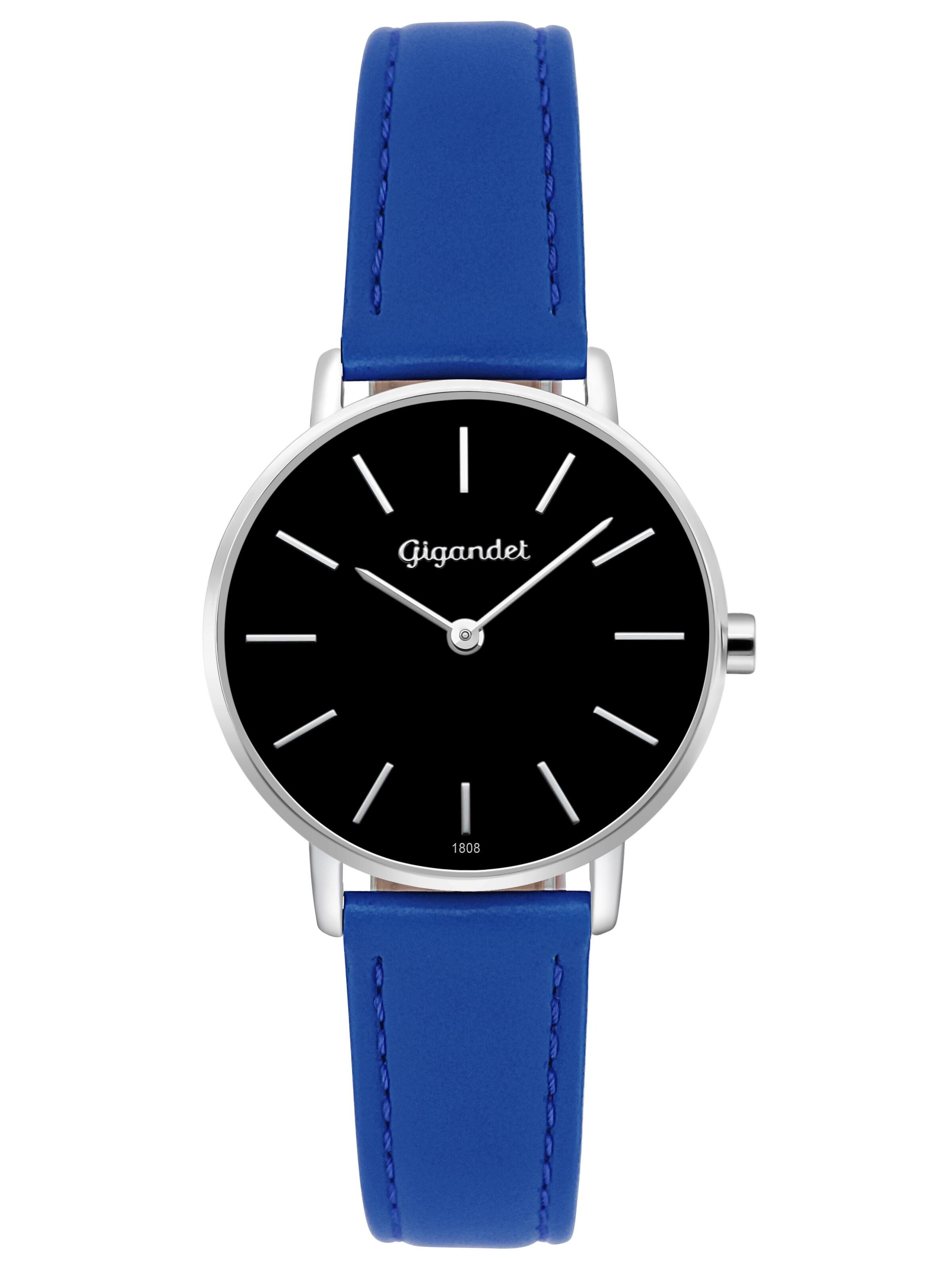 Gigandet Analog Watch 'MINIMALISM' in Black: front