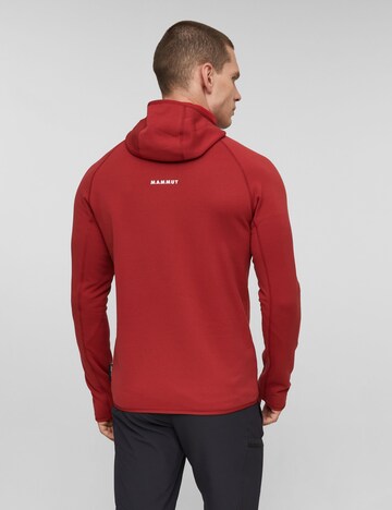 MAMMUT Funktionsfleecejacke in Rot