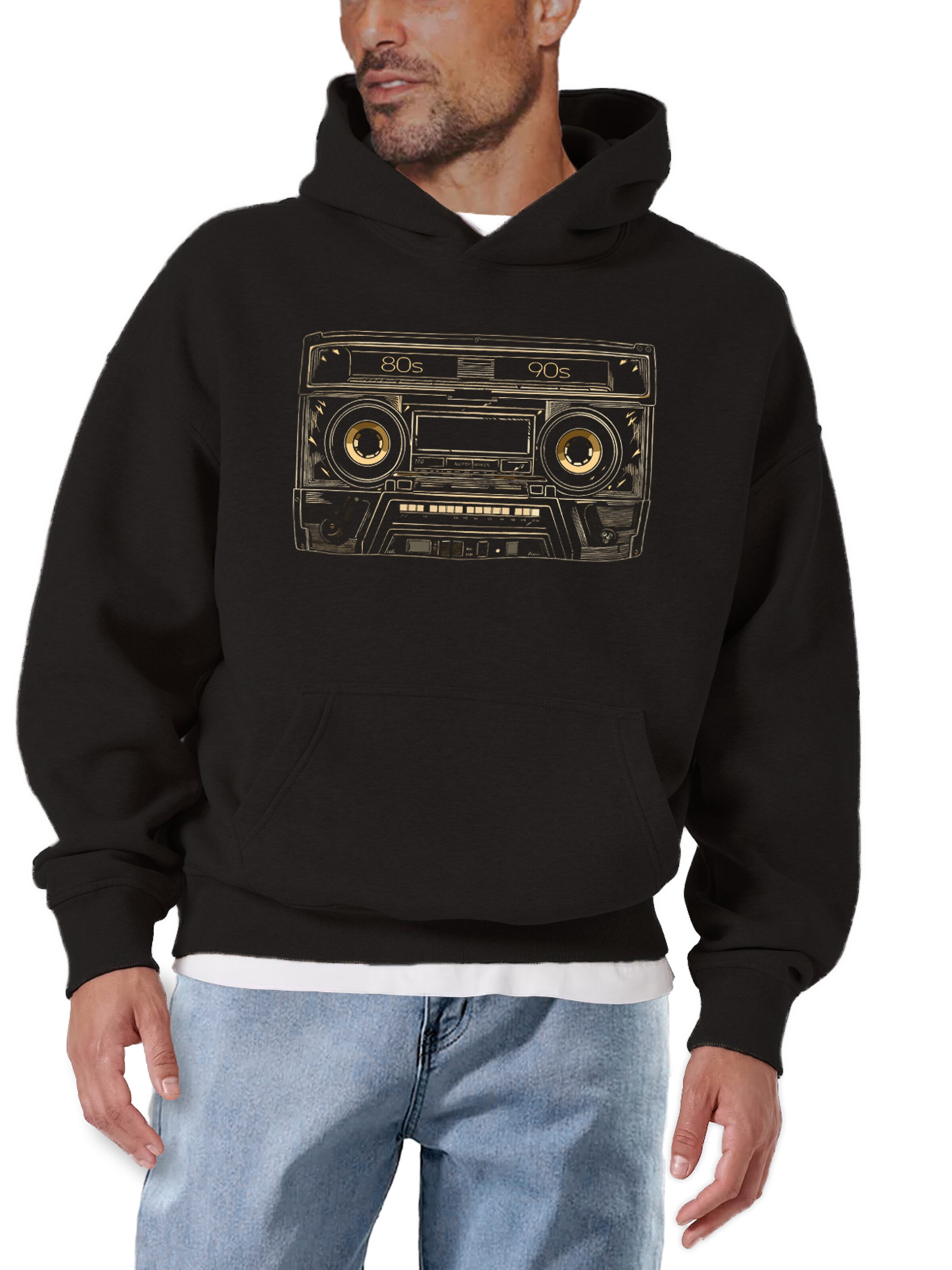 MAKAYA Sweatshirt in Black