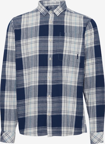 Fit confort Chemise 'SDEsdras' !Solid en bleu : devant