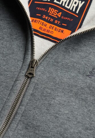 Superdry & Co Ζακέτα φούτερ 'ESSENTIAL' σε γκρι