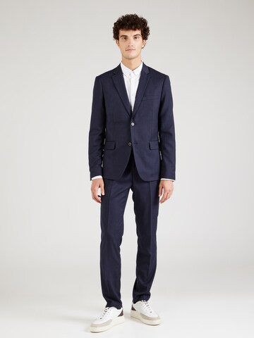 Lindbergh Regular Suit in Blue: front