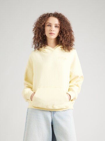 Felpa di HOLLISTER in giallo: frontale