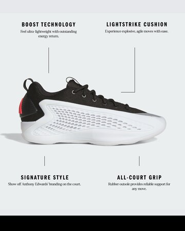 Scarpa sportiva 'Anthony Edwards 1' di ADIDAS PERFORMANCE in bianco