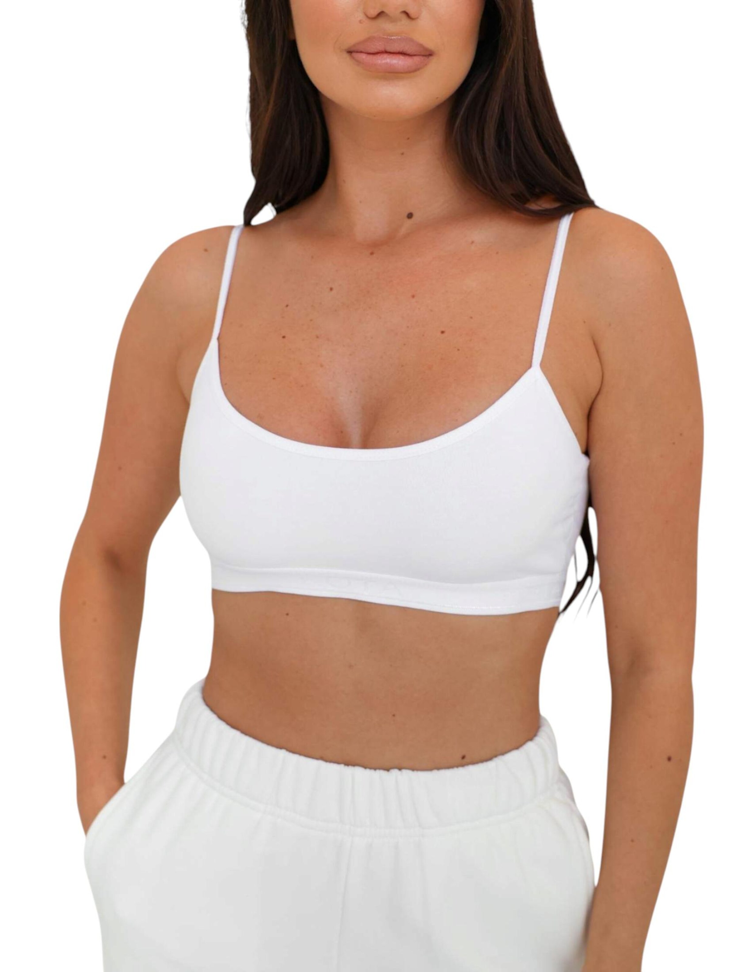 fashionshowcase Sports-BH 'AURA LITE' i hvid