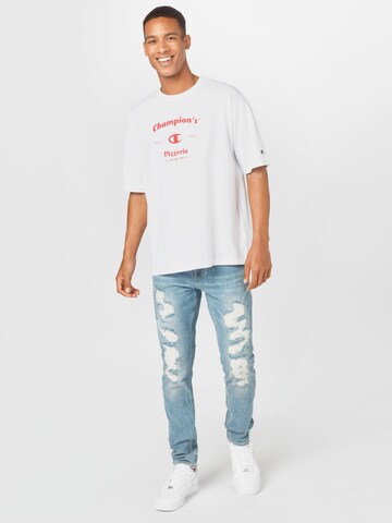 Champion Reverse Weave T-Shirt in Weiß