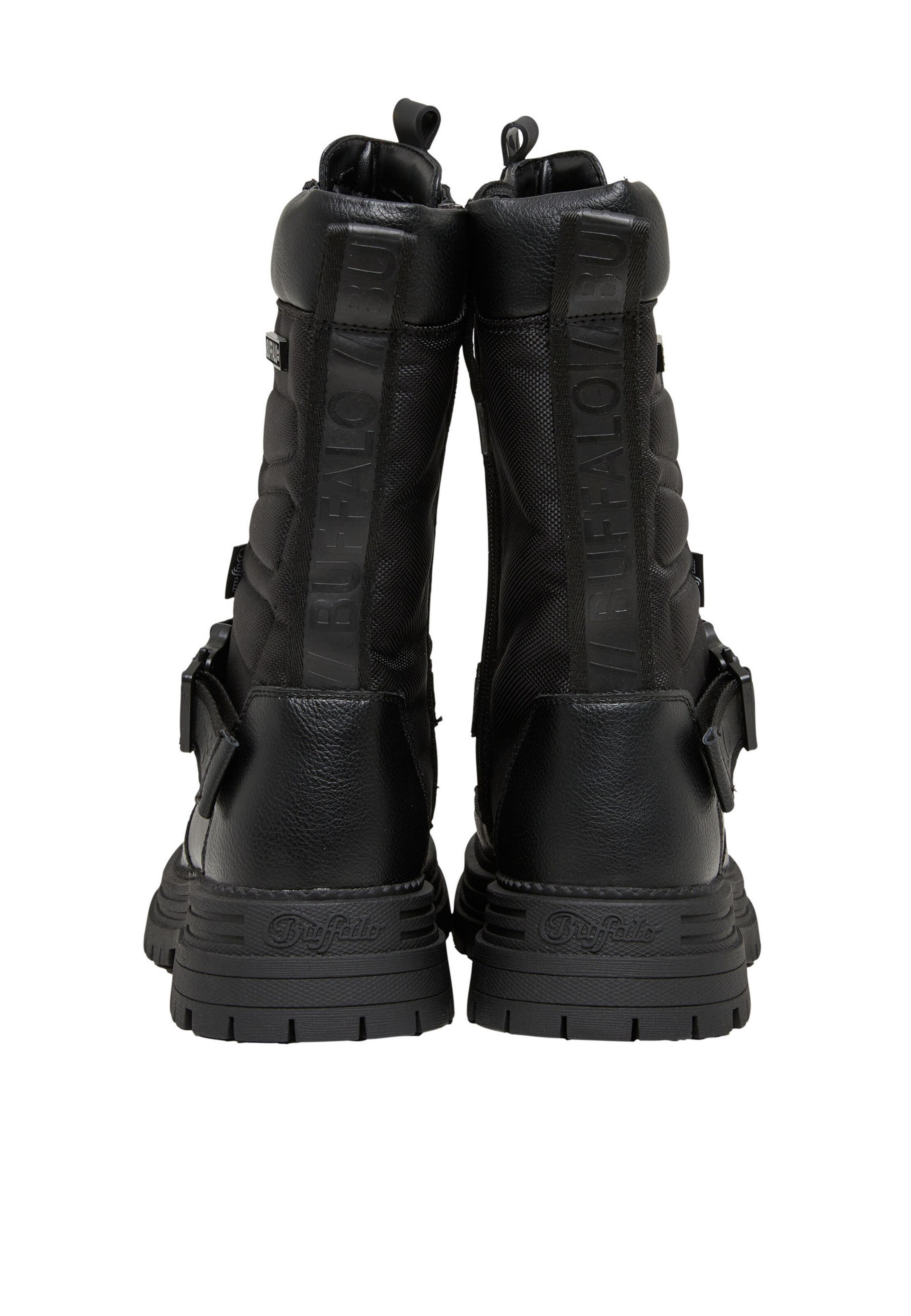 Bottes à lacets 'Lennox' BUFFALO en noir