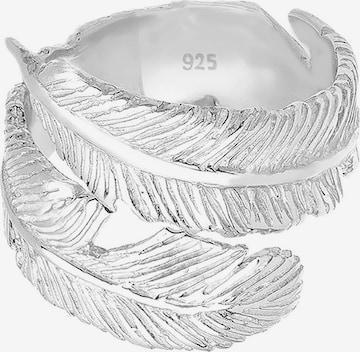 ELLI Ring 'Feder' in Silver