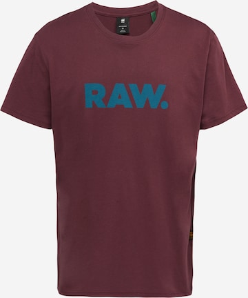 G-Star RAW Shirt 'Holorn' in Purple: front