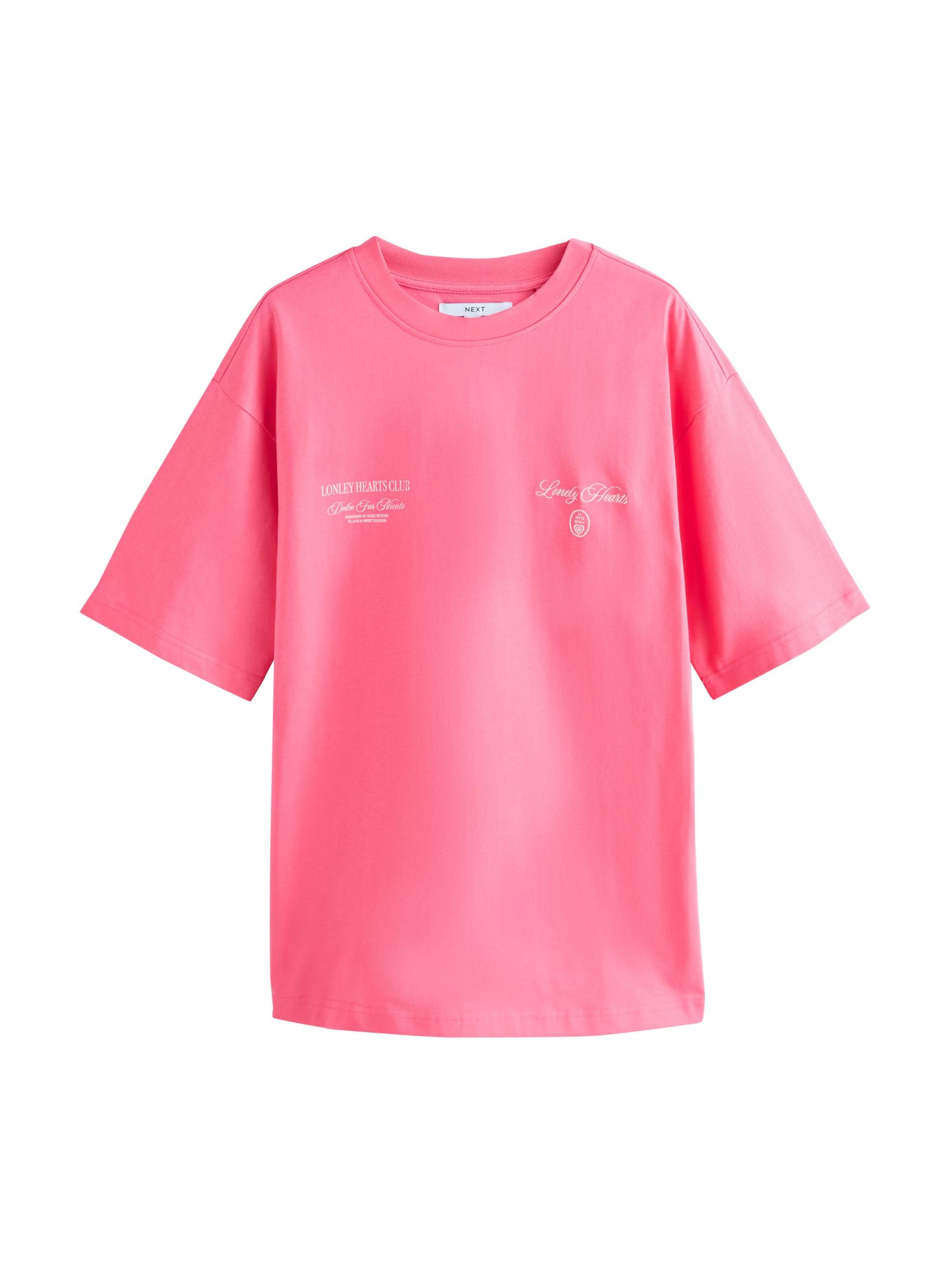 Next T-Shirt in Pink: Vorderseite