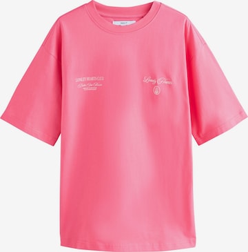 rožinė Next Laisvi marškinėliai: priekis