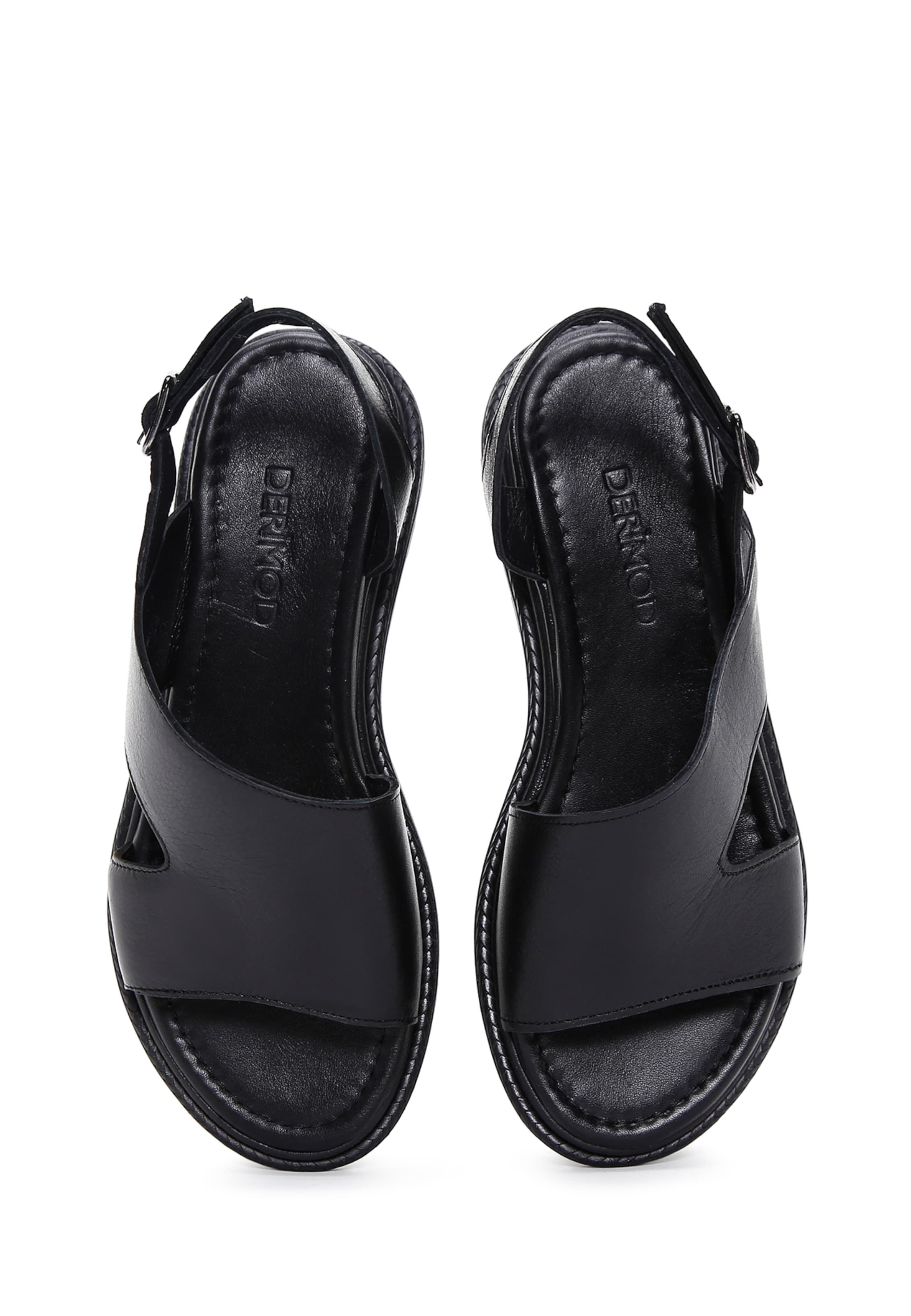 Derimod Sandale in Schwarz