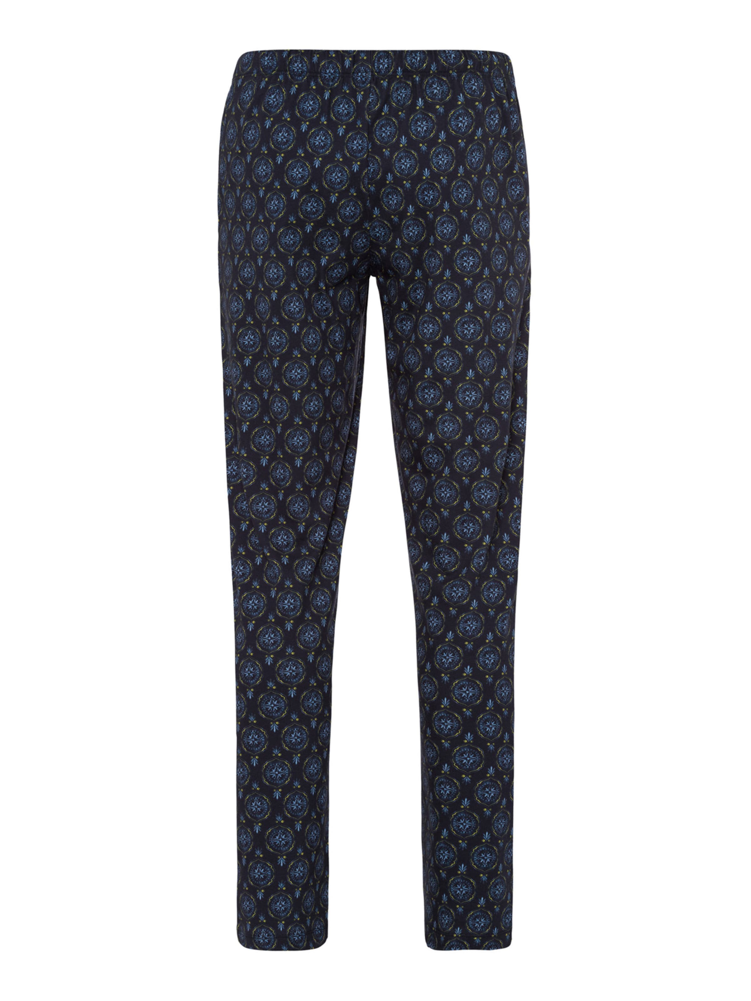 Homme Pantalon de pyjama Night & Day Hanro en Bleu Foncé, Bleu 