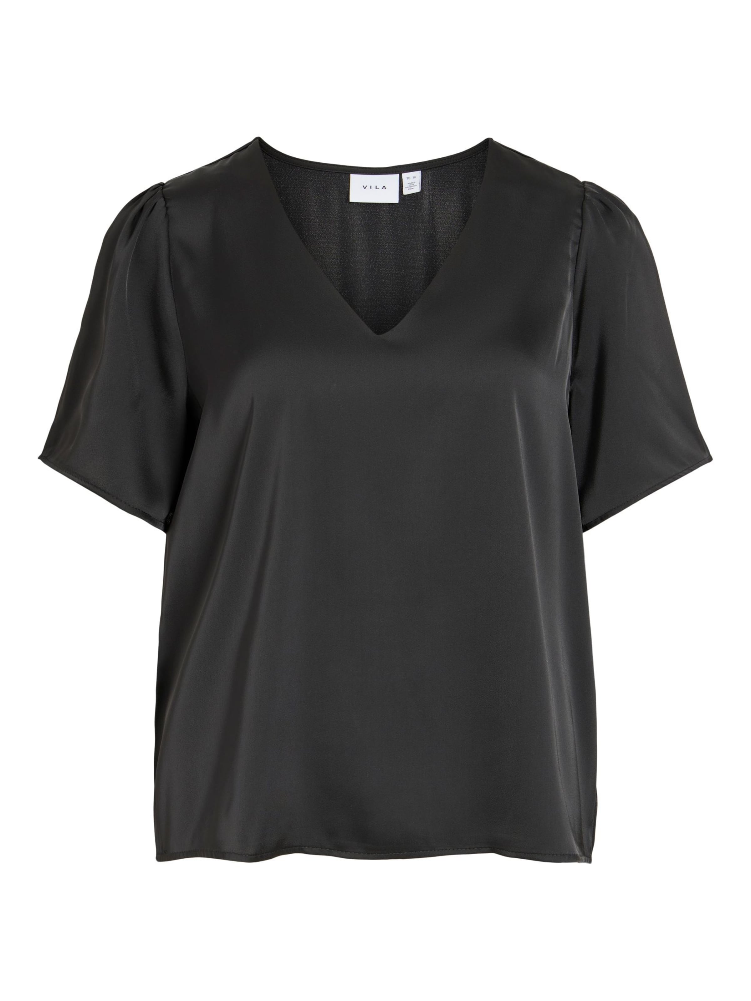 Camicia da donna 'VIEnna Ravenna' di VILA in nero: frontale