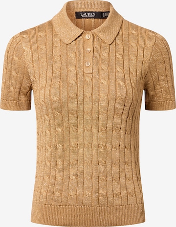 Lauren Ralph Lauren Sweater in Gold: front