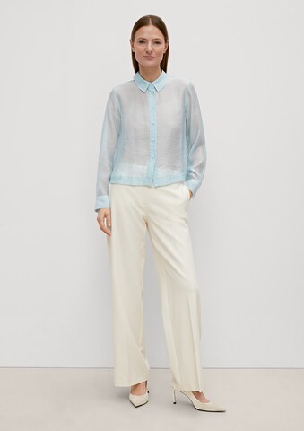 COMMA Blouse in Blauw