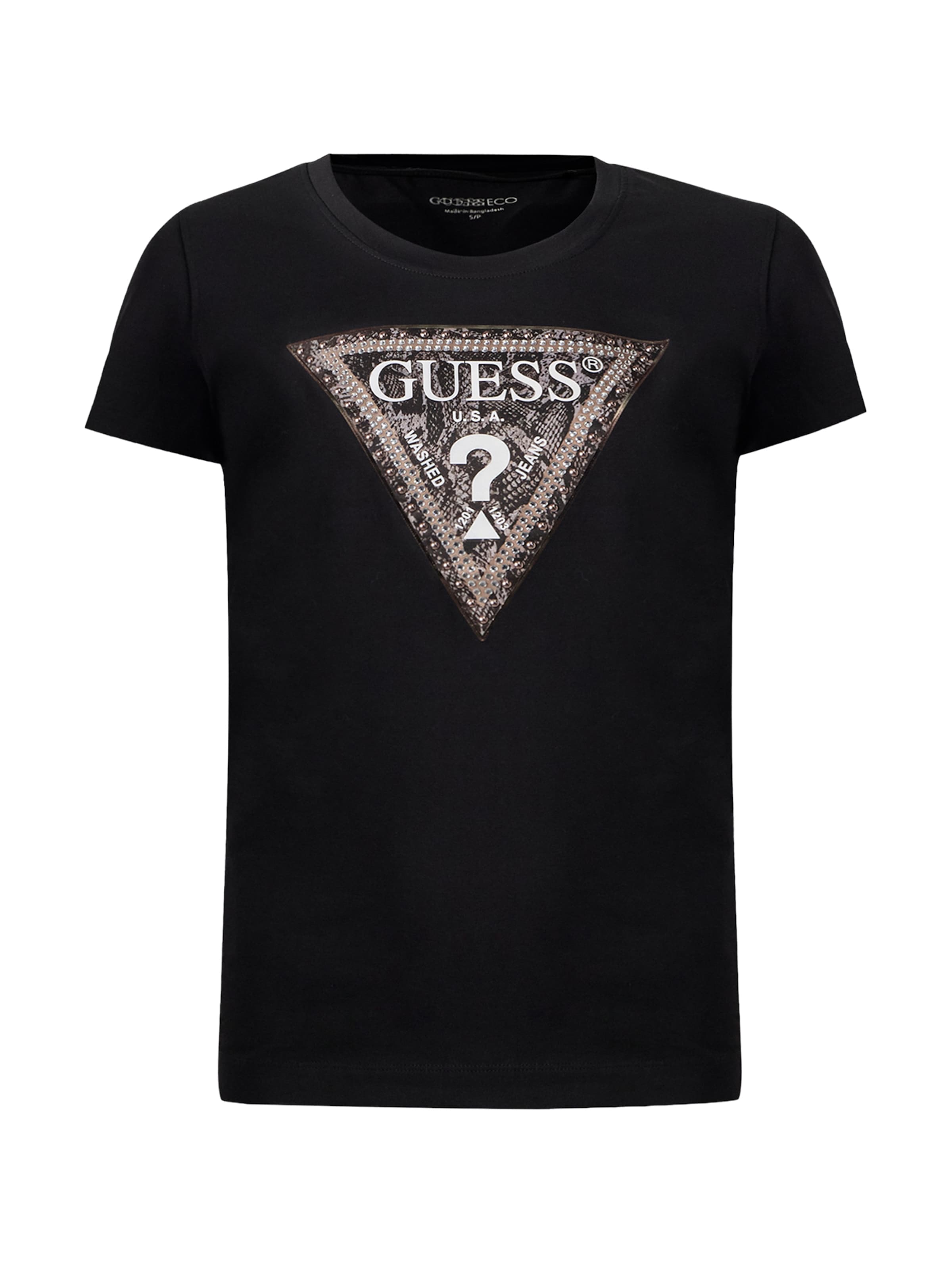GUESS Shirt in Zwart: voorkant