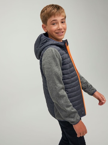 Jack & Jones Junior Between-Season Jacket 'Multi' in Grey