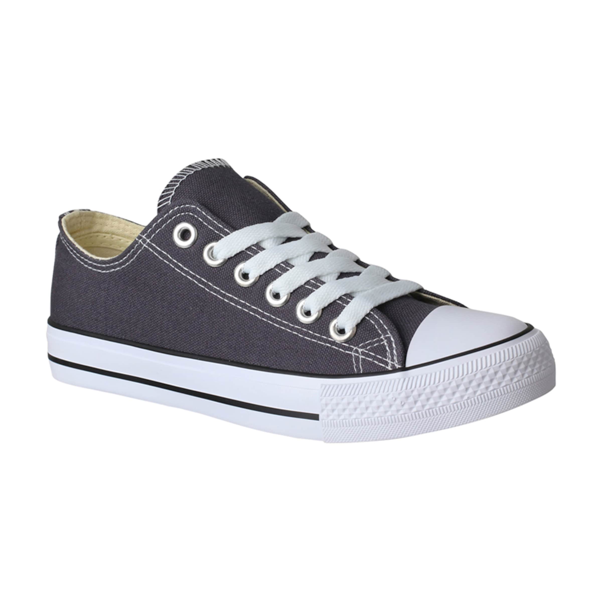 Elara Sneaker in Grau: Vorderseite
