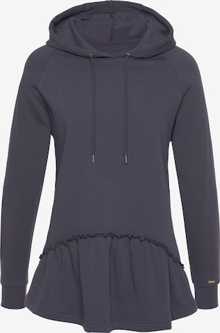 LASCANA Sweatshirt in Grau: predná strana