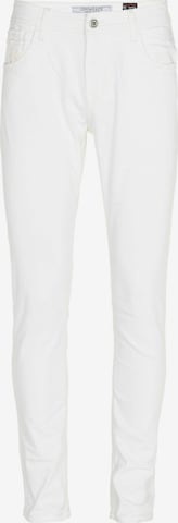 CIPO & BAXX Slim fit Jeans in White: front