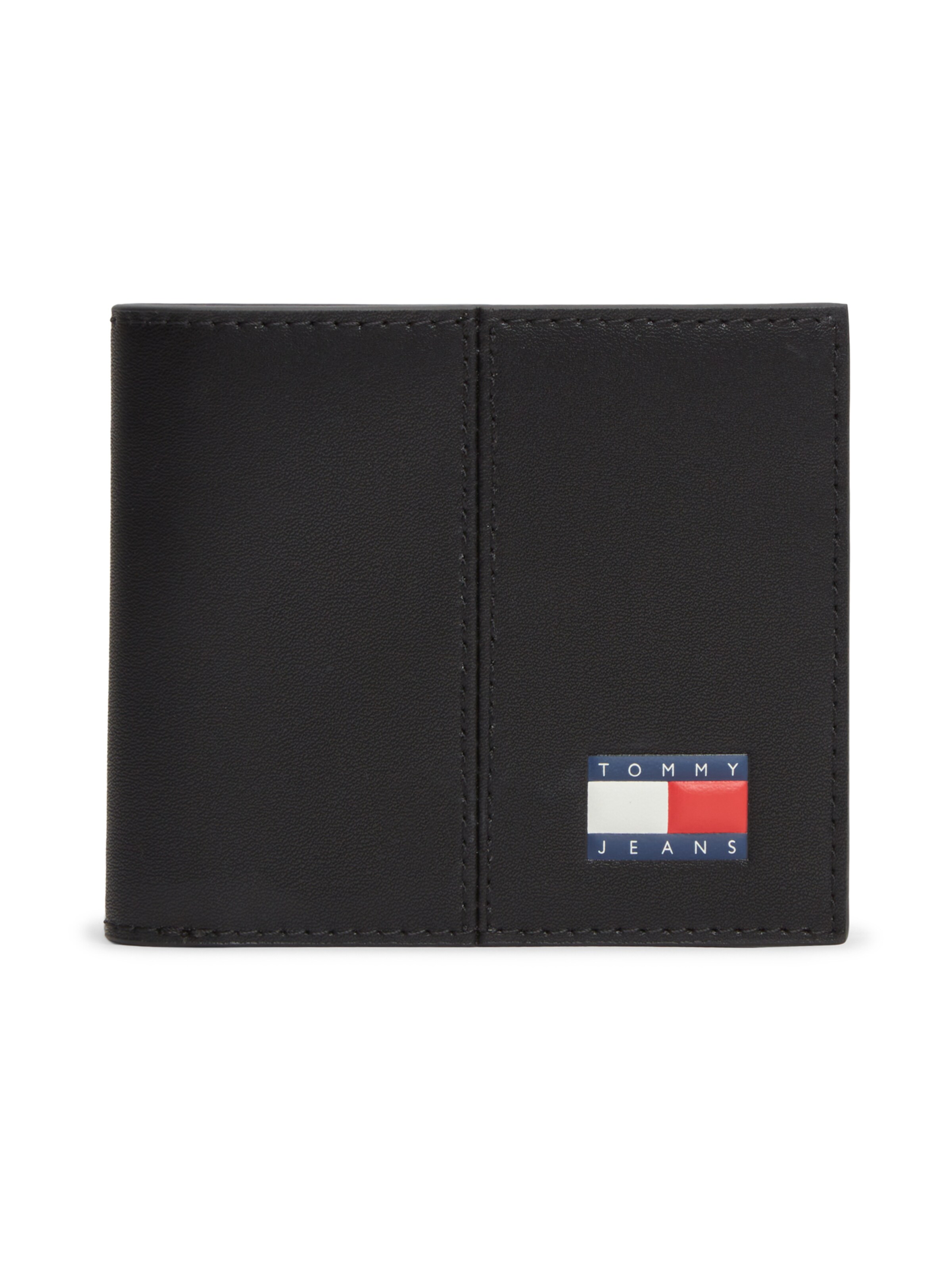 Tommy Jeans Peňaženka 'HERITAGE' - Čierna: predná strana