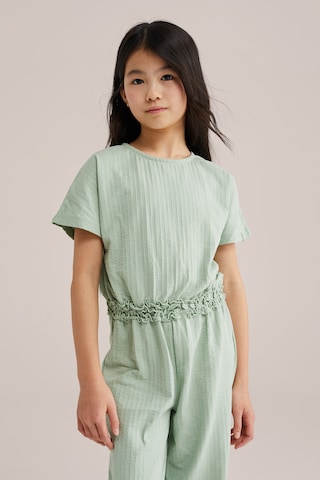 WE Fashion Kombinezon | zelena barva: sprednja stran