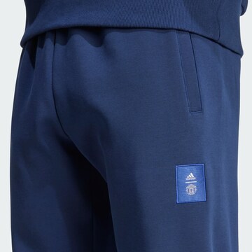 ADIDAS PERFORMANCE Regular Sports trousers 'Manchester United Seasonal' in Blue