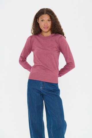 SAINT TROPEZ Pullover 'Mia' in Rot: Vorderseite