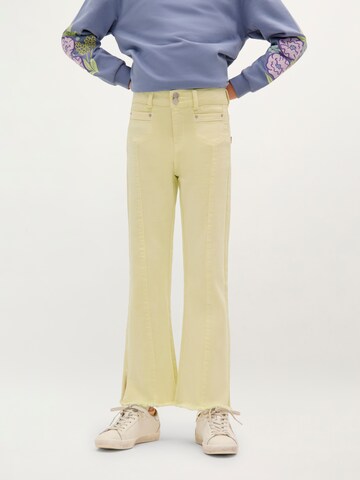 Scalpers Flared Jeans in Yellow