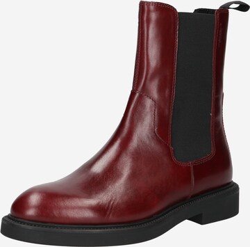 VAGABOND SHOEMAKERS - Botas Chelsea 'Alex' en rojo: frente