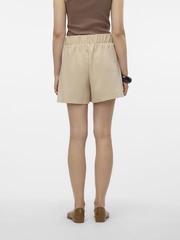 bēšs VERO MODA Standarta Bikses