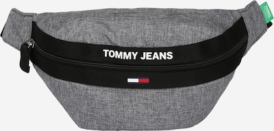 Tommy Jeans Pojasna torbica u mornarsko plava / siva melange / crvena / crna / bijela, Pregled proizvoda