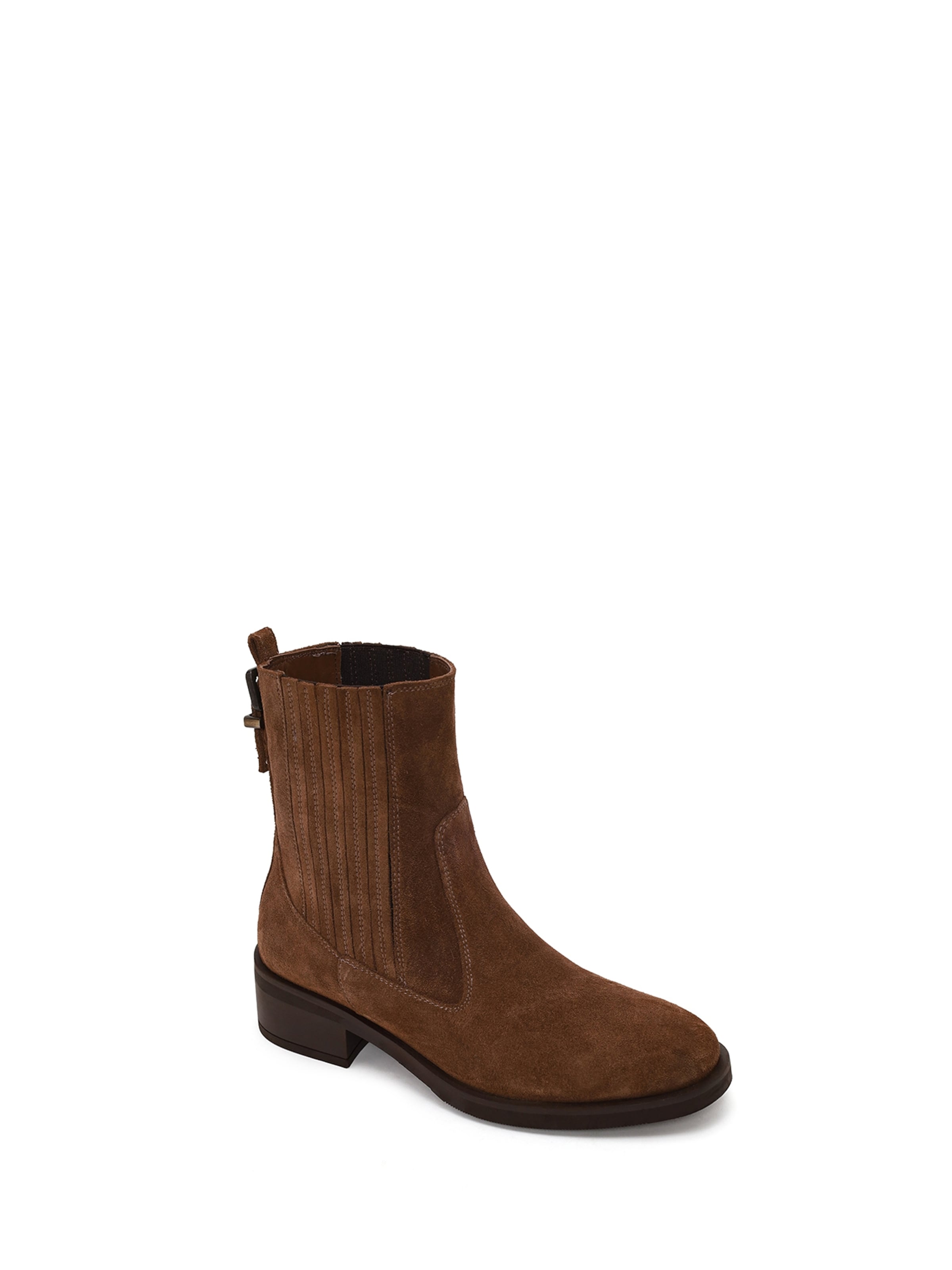 Derimod - Botas chelsea em castanho