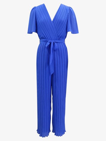 GINI LONDON Jumpsuit in Blau: Vorderseite