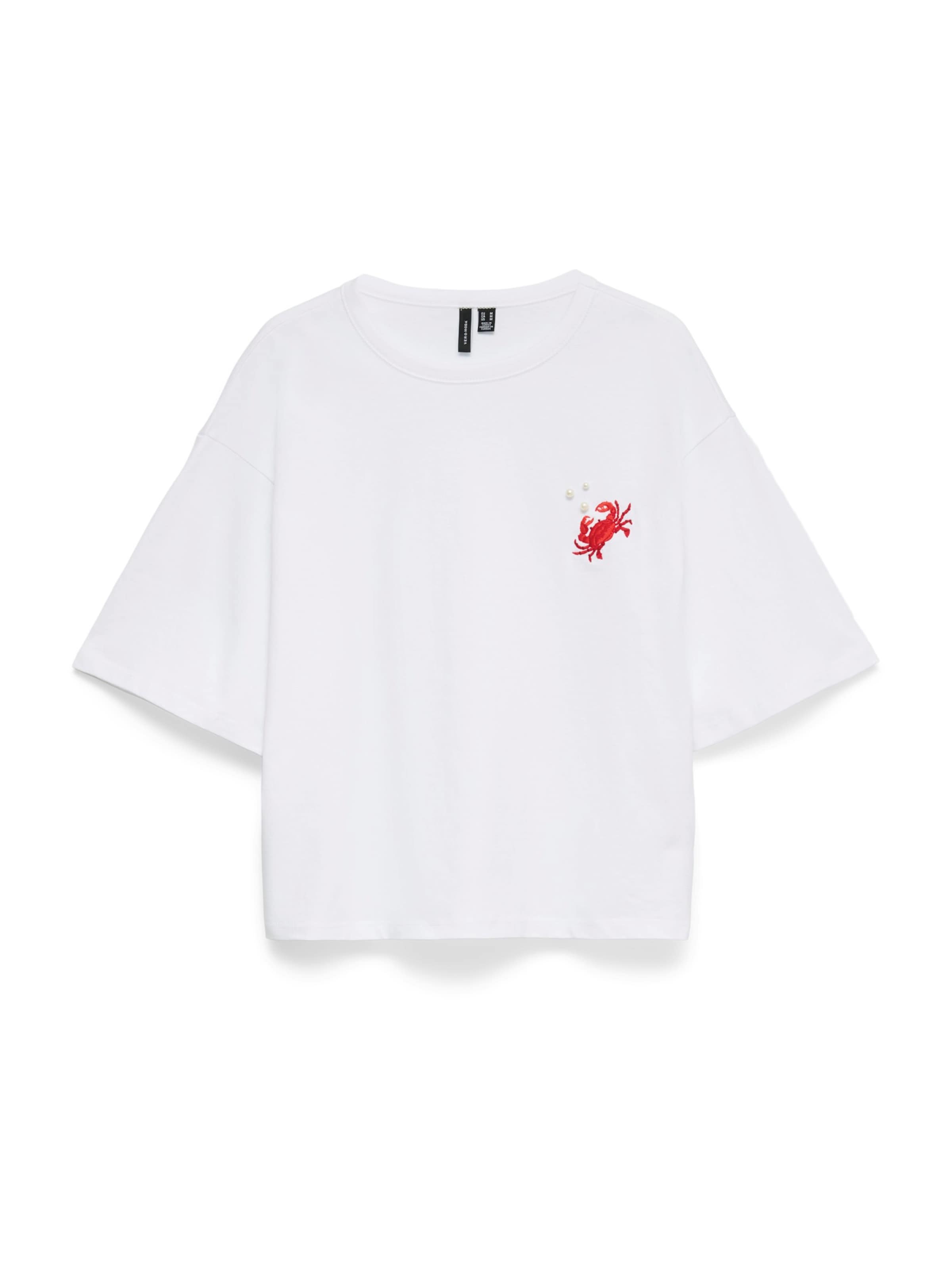 VERO MODA Shirt 'VMTAMMIE THILDE' in White: front