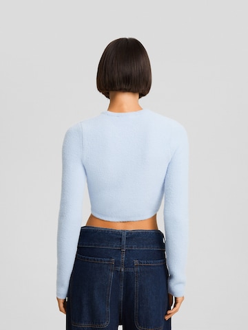 Pull-over Bershka en bleu