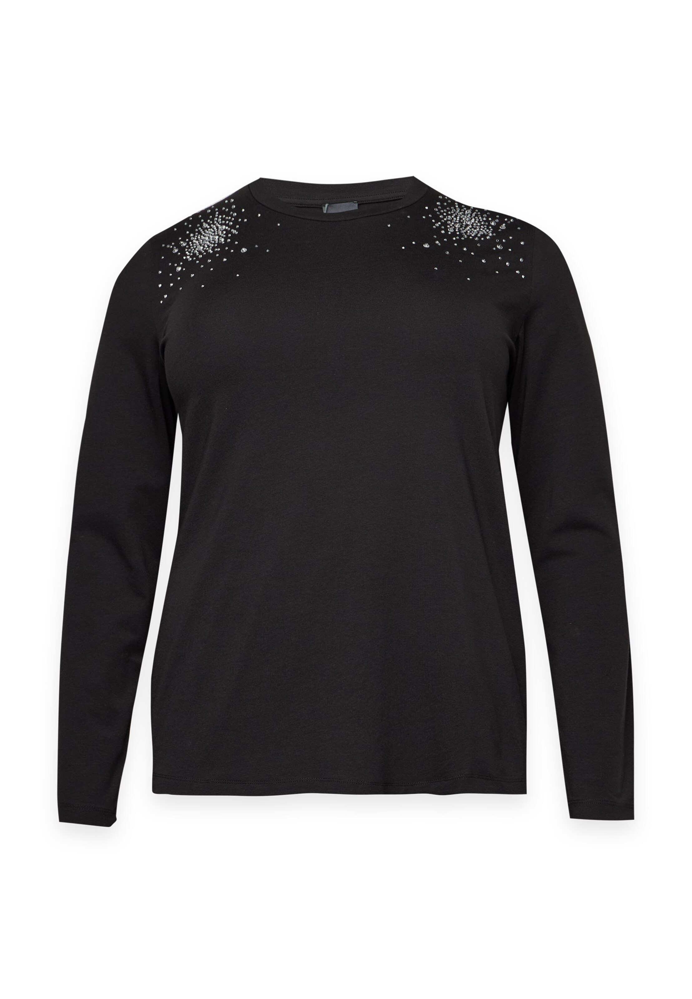 Persona by Marina Rinaldi Shirts 'FONTE' i sort: forside