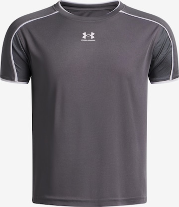 UNDER ARMOUR Performance shirt 'Challenger' in Grey: front
