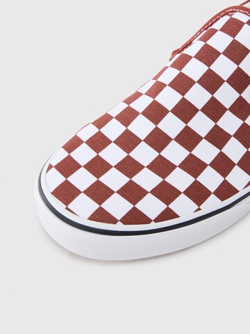 sarkans VANS Brīvā laika apavi bez aizdares 'Classic'