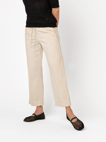 TONI Wide Leg Hose 'Pia' in Beige: Vorderseite