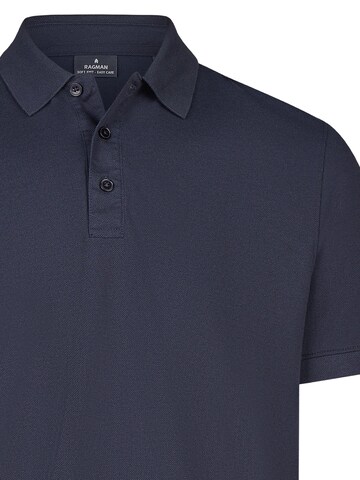 Ragman Shirt 'Basic' in Blue