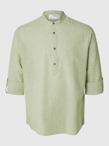SELECTED Regular fit Button Up Shirt in Green