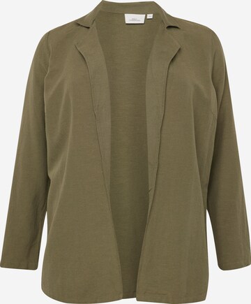 ONLY Carmakoma Blazer 'BILLIE' in Green: front