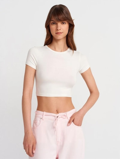 Dilvin T-shirt 'T-Shirts' en S en blanc, Vue avec produit