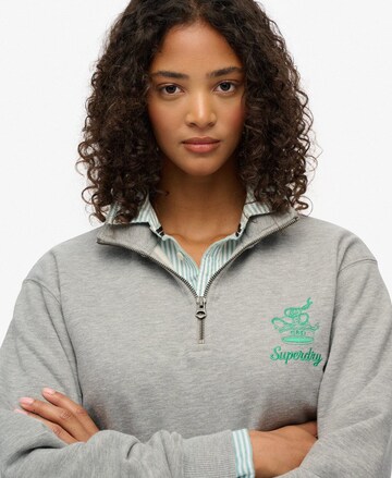 Sweat-shirt 'Country Club' Superdry & Co en gris